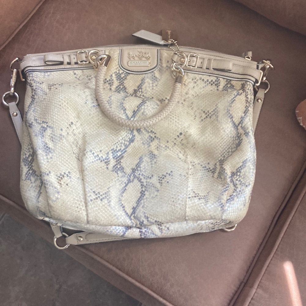 Coach Madison Python Bag - image 2